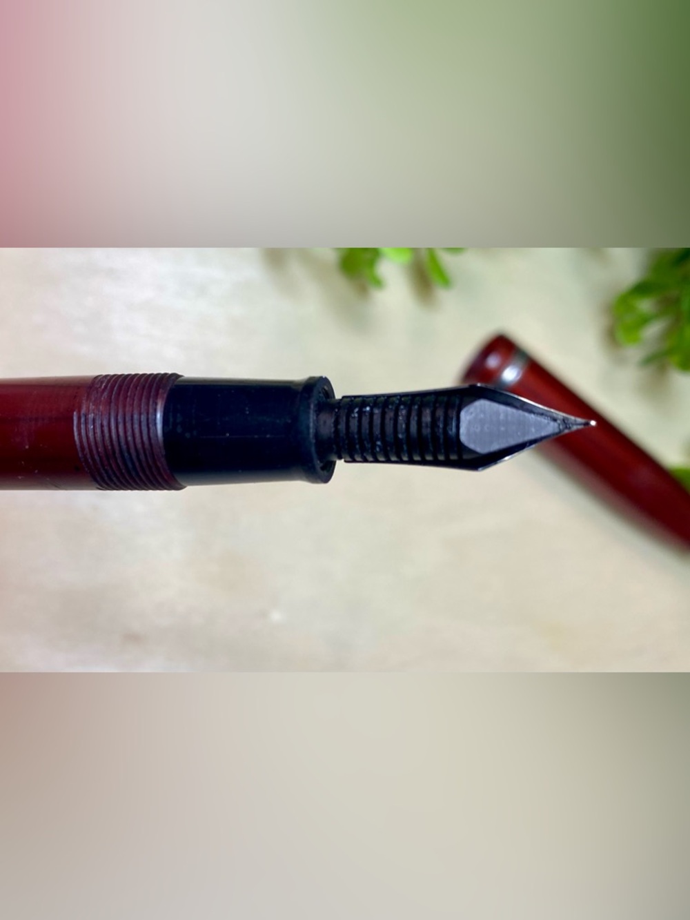 Vintage Esterbrook Stylish Fountain Pen with Silver Details - Picture 12 of 16